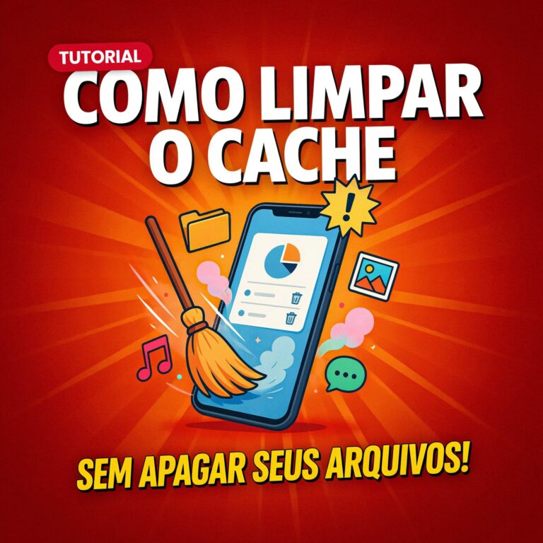 Como Limpar o Cache do Celular sem Apagar Seus Arquivos